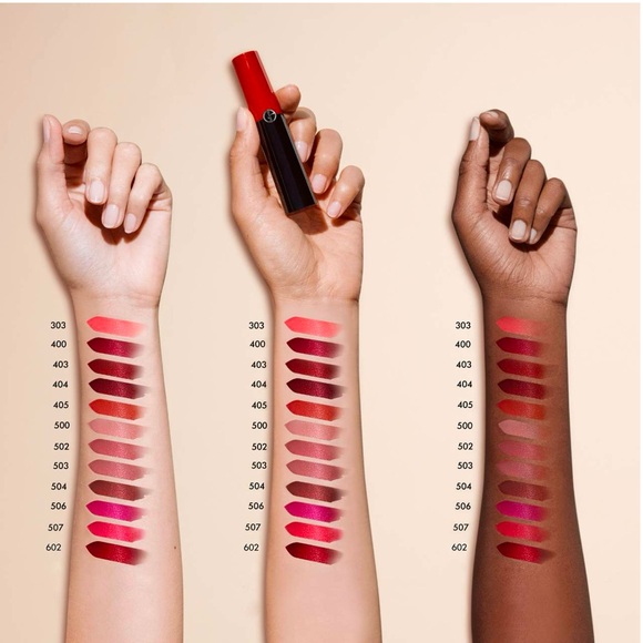 💋 ARMANI BEAUTY Lip Power Longwear Vivid Color Lipstick - Shade 400 - Picture 2 of 9